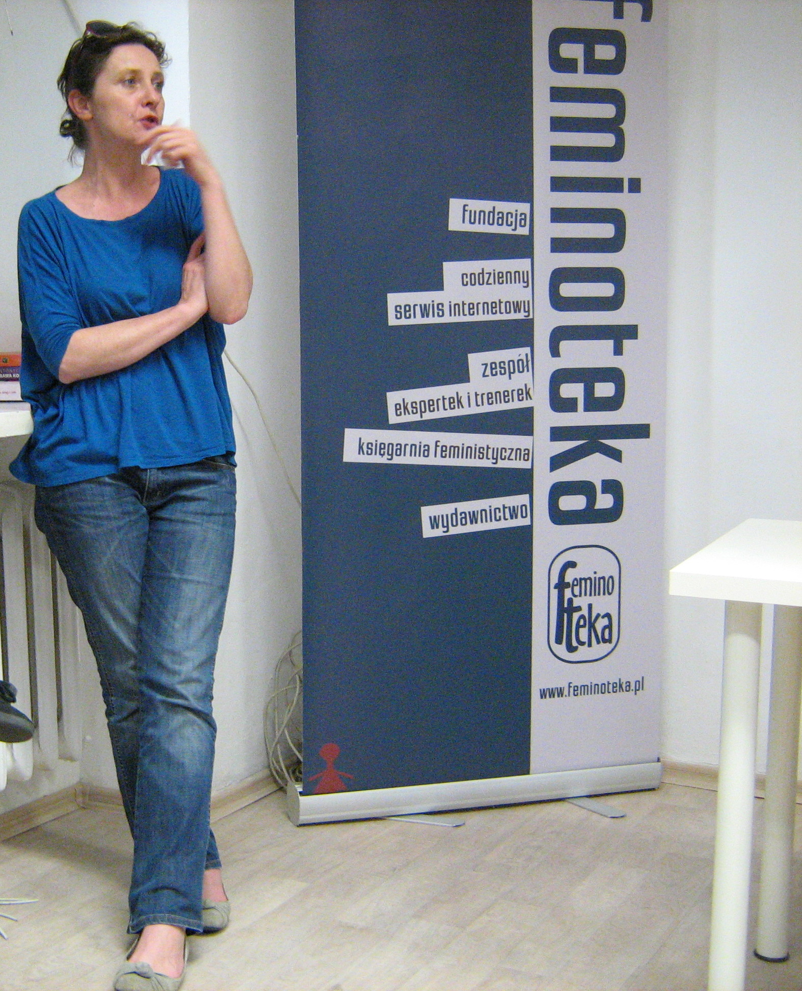 Akademia Feministyczna Feminoteka. Joanna Piotrowska fot. strefakobiet.org