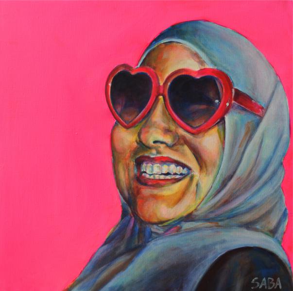 Art by Saba Chaudhry Barnard, Source: http://muslima.imow.org/